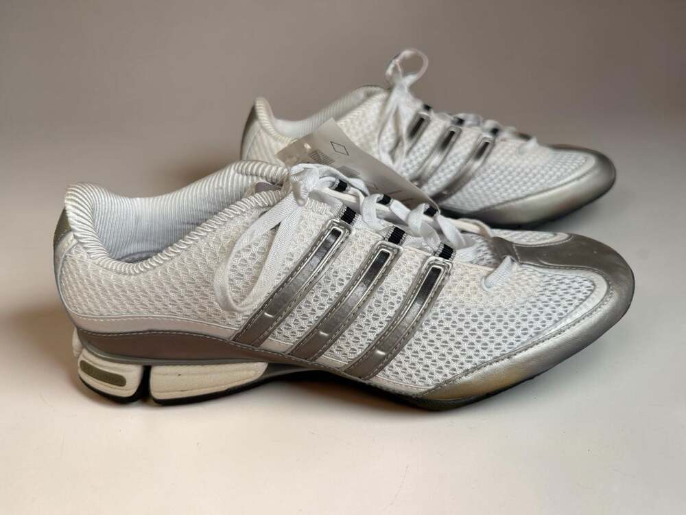 Adidas Jhana W Women's Running Shoes White Silver Size 8.5 - Picture 4 of 6